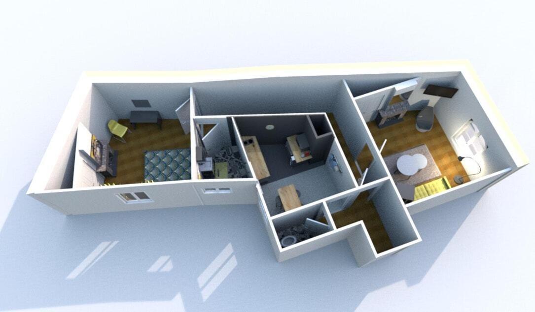 By Le Parvis Apartment Реймс Екстериор снимка